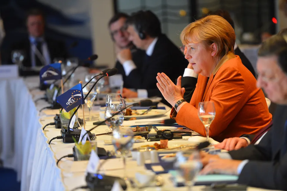 German Chancellor Angela Merkel