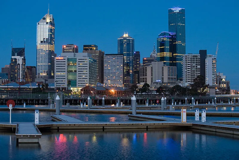 The Melbourne skyline