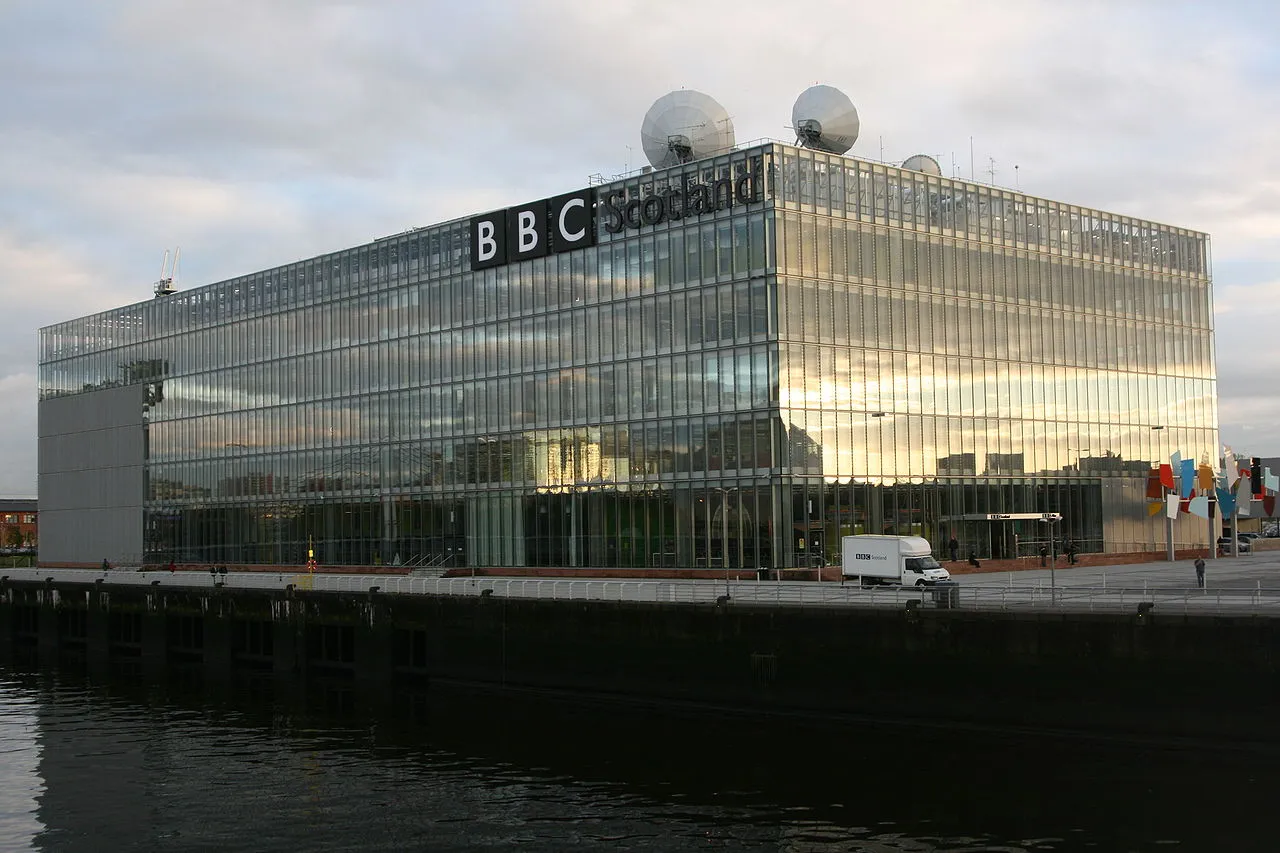 BBC Pacific Quay in Glasgow, Scotland