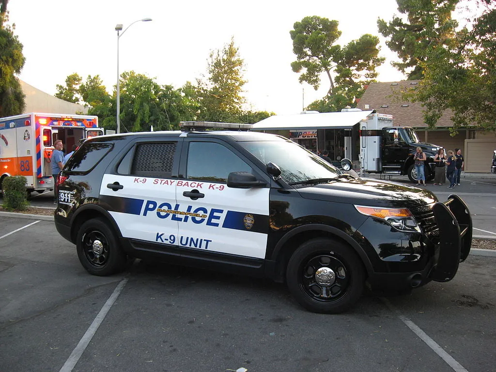 US Police Ford Explorer patrol cruiser