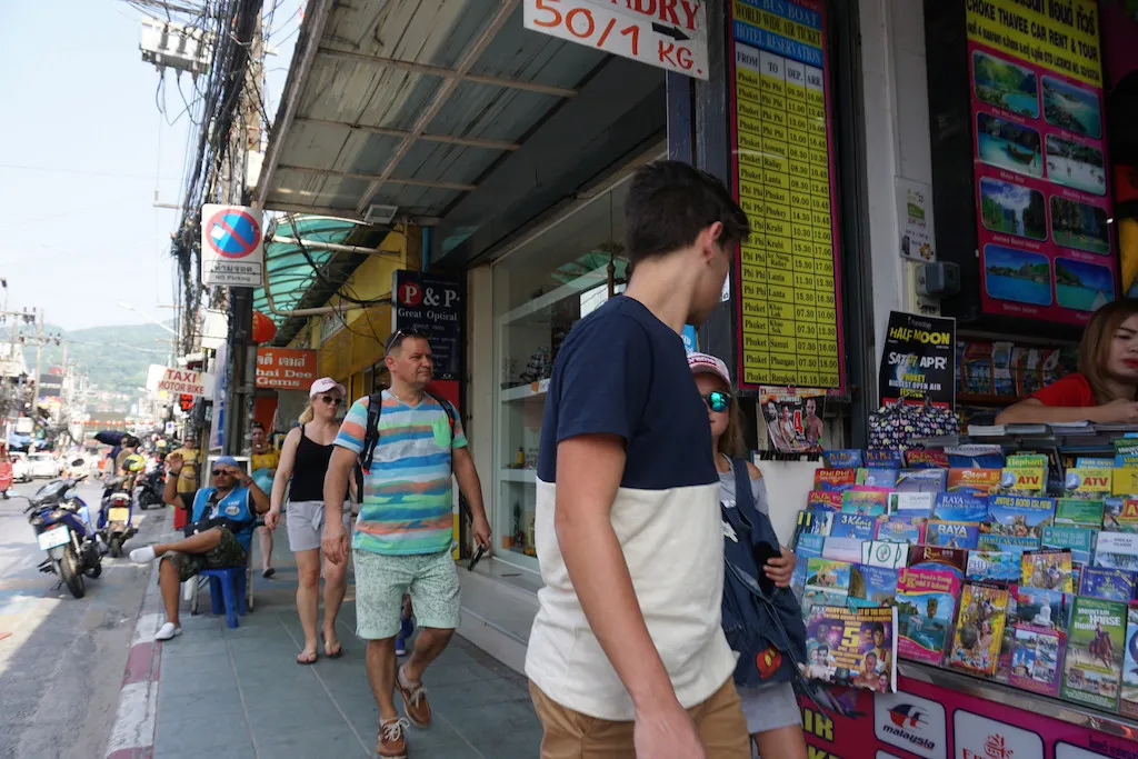 Bangla Road in Patong, Phuket