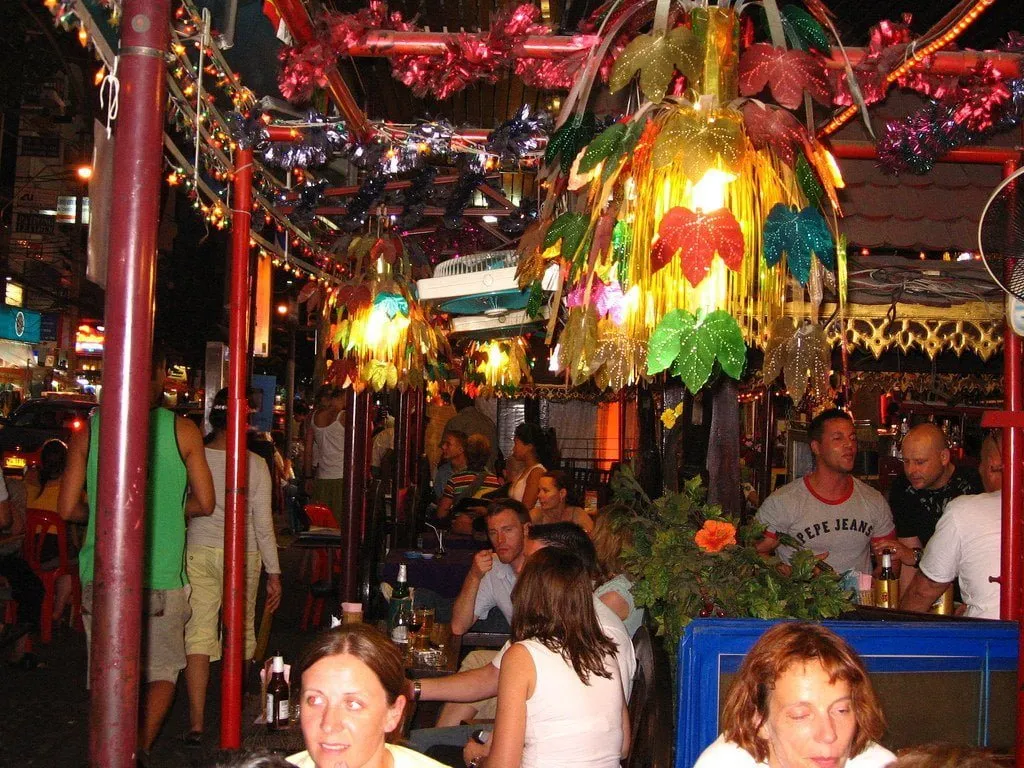Beer garden in Bangkok