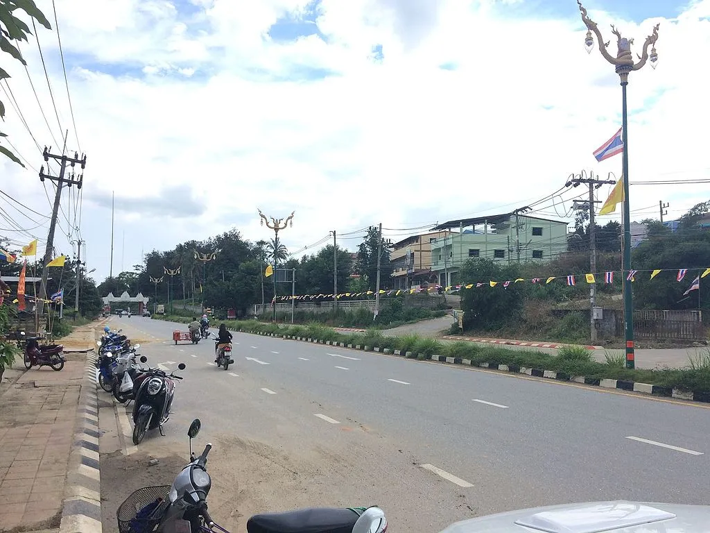 Betong District in Yala, Southern Thailand