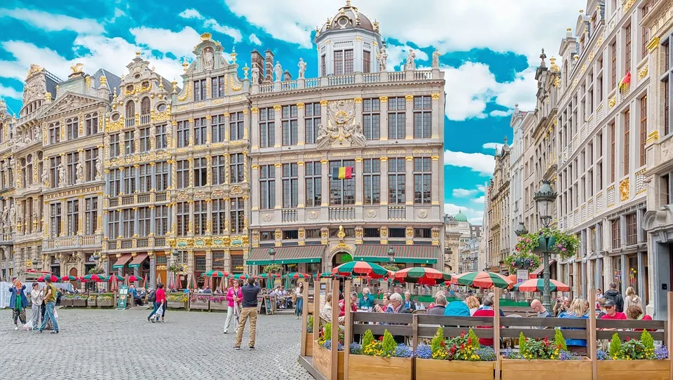 Grote Markt Town Square, Brussels, Belgium