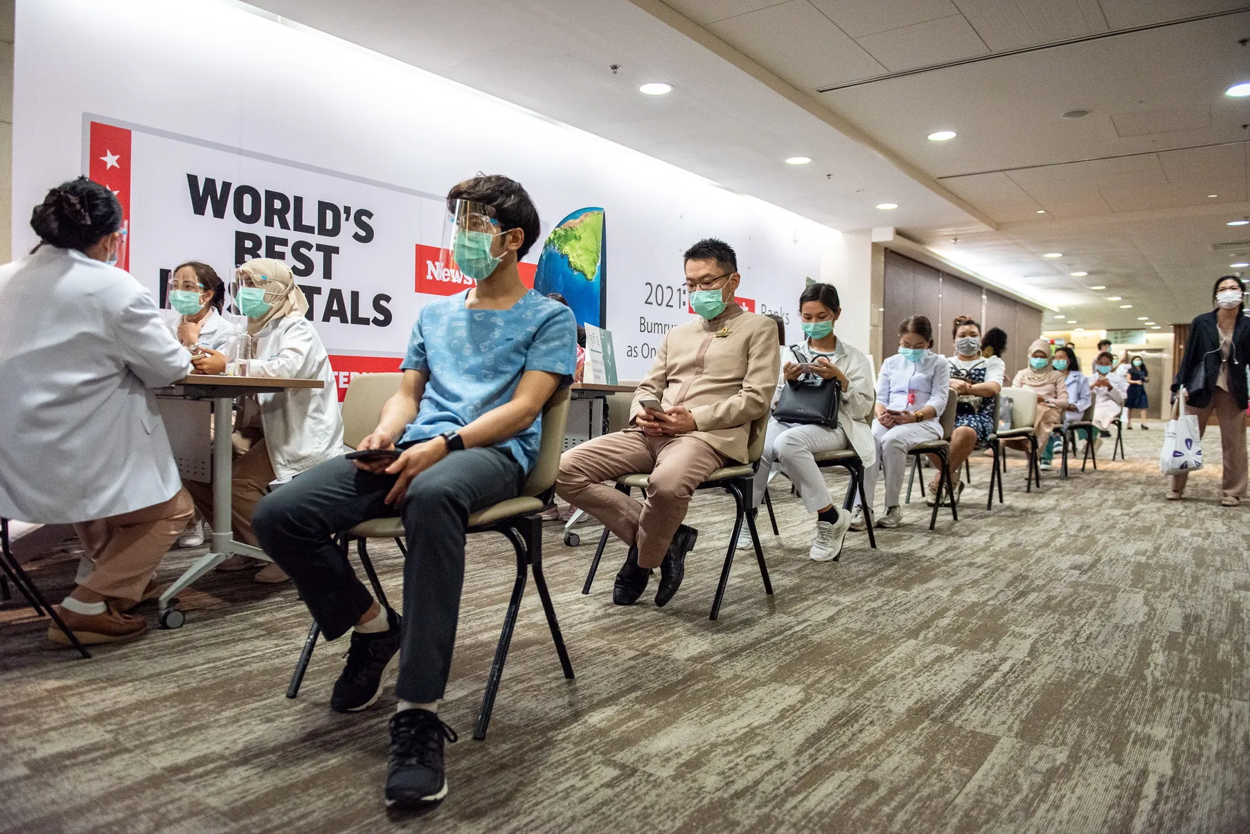 Vaccination at Bumrungrad International Hospital in Bangkok
