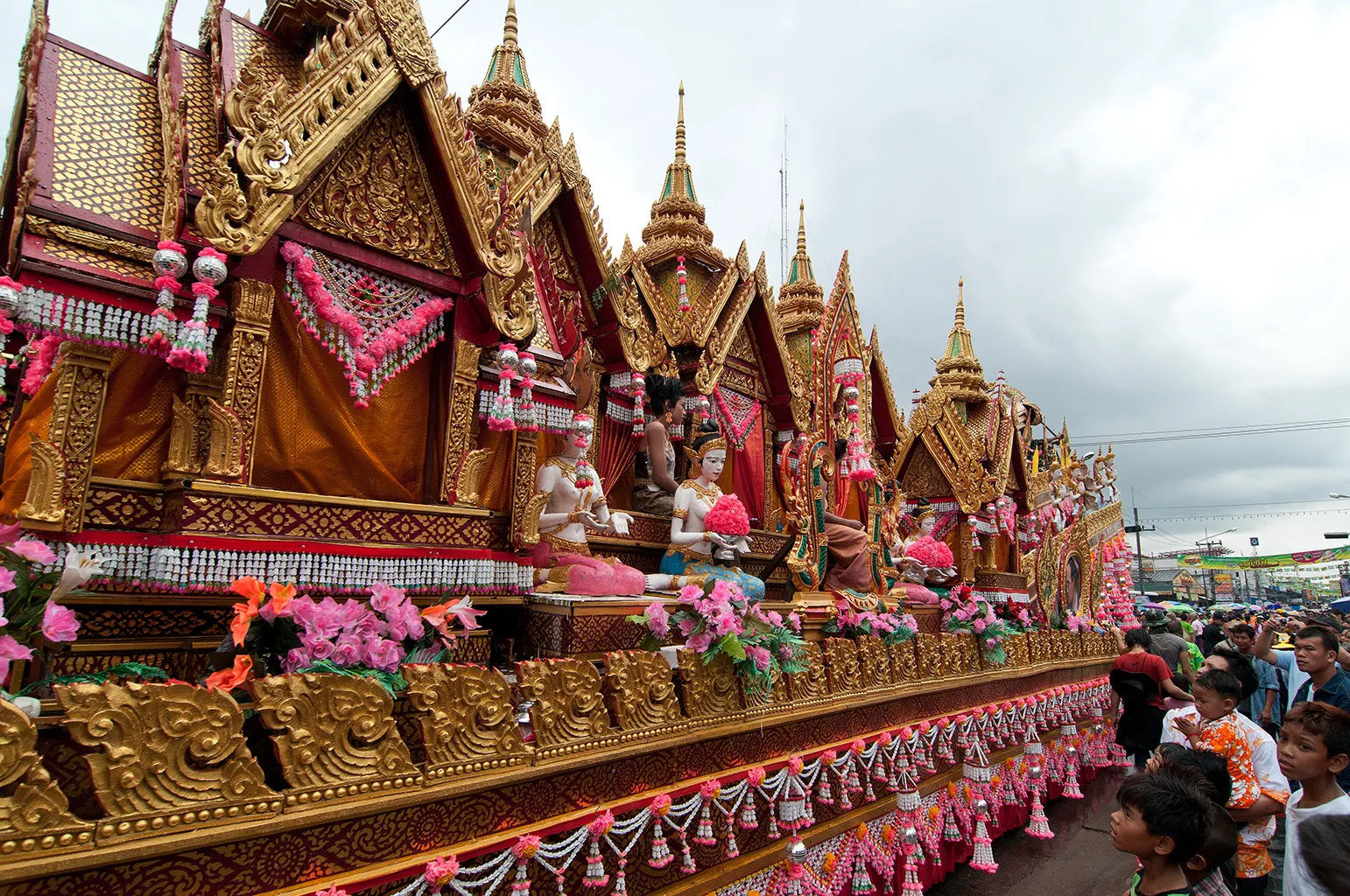 The Yasothon Bun Bang Fai Festival or Rocket Festival.