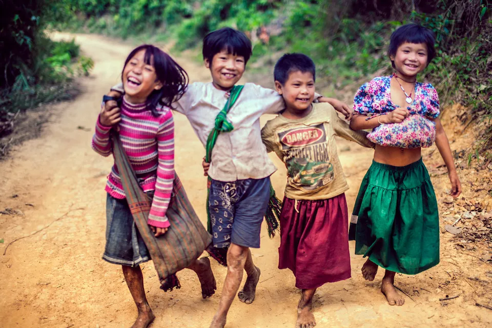 Burmese children
