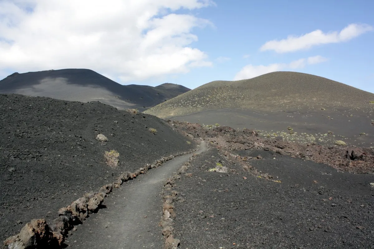 Volcanic landscape in the Canary Islands, Spain