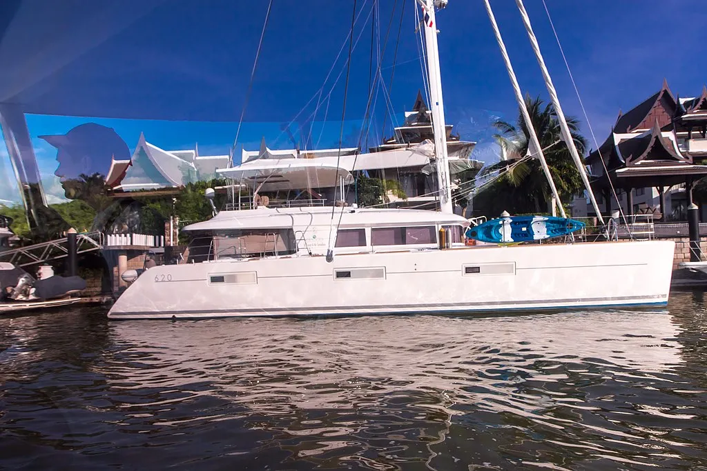 A catamaran in Koh Keaw, Phuket