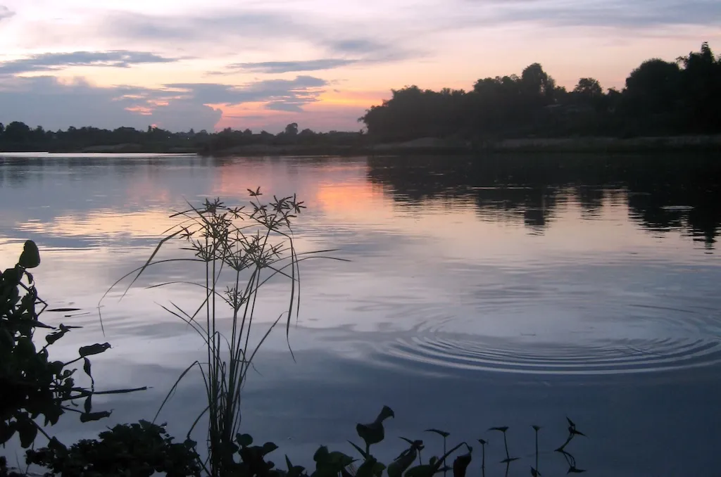 The Chao Phraya River in Chainat