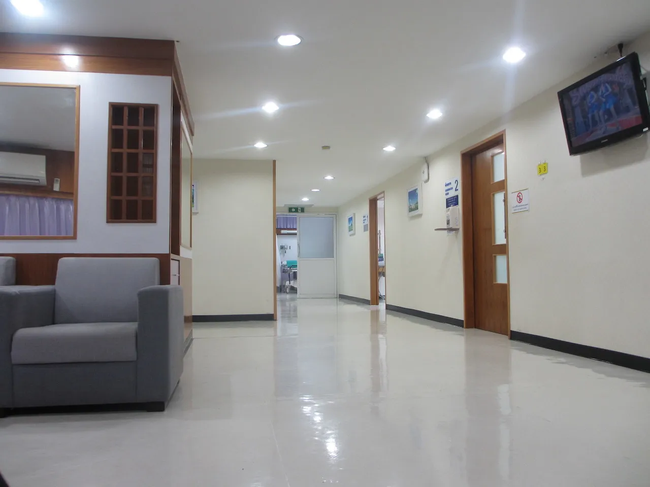 Chiang Mai Ram hospital waiting room