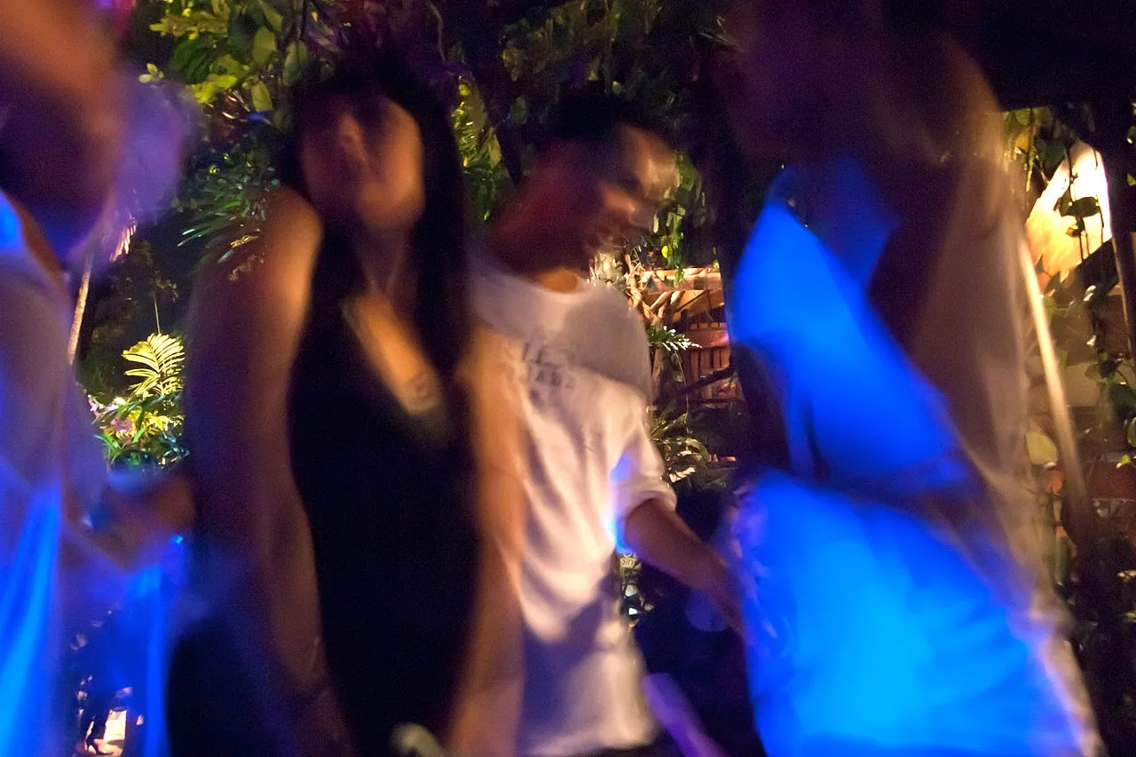 Nightlife in Thailand.