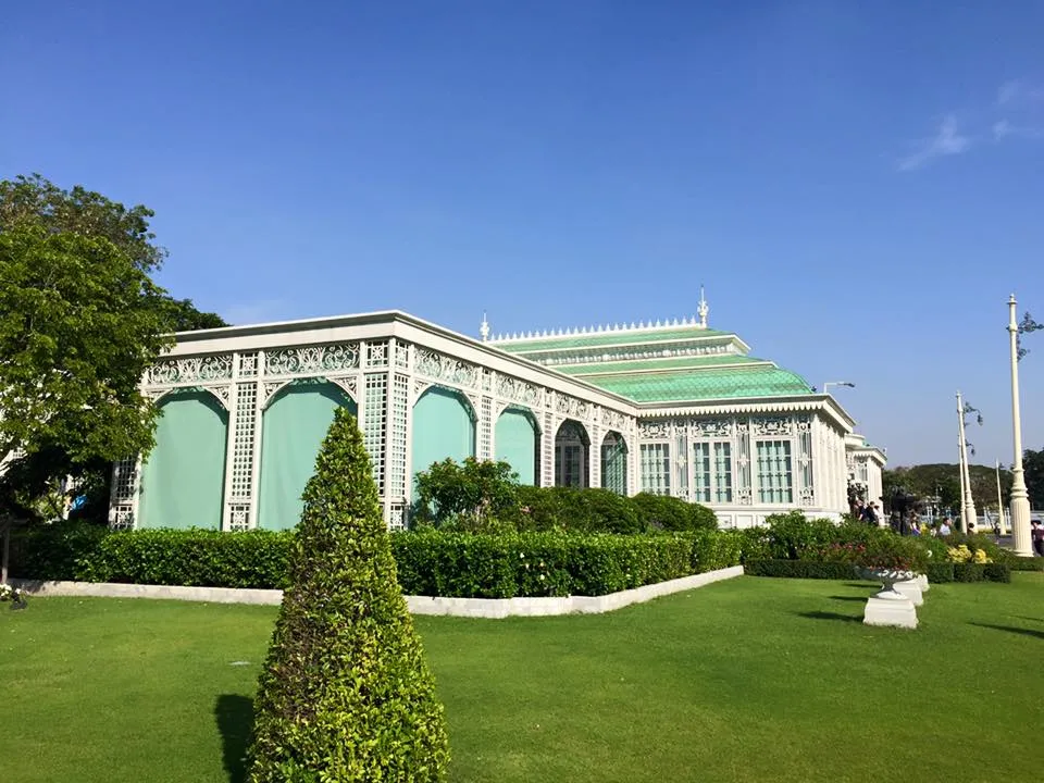 Chitralada Palace (Chitralada Royal Villa) and Dusit Palace in Bangkok