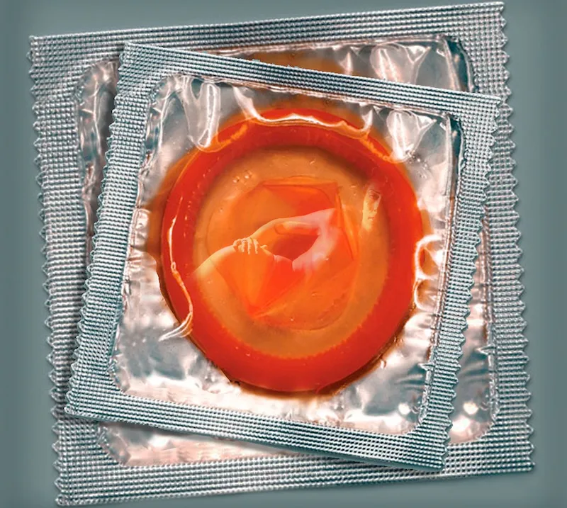 A condom