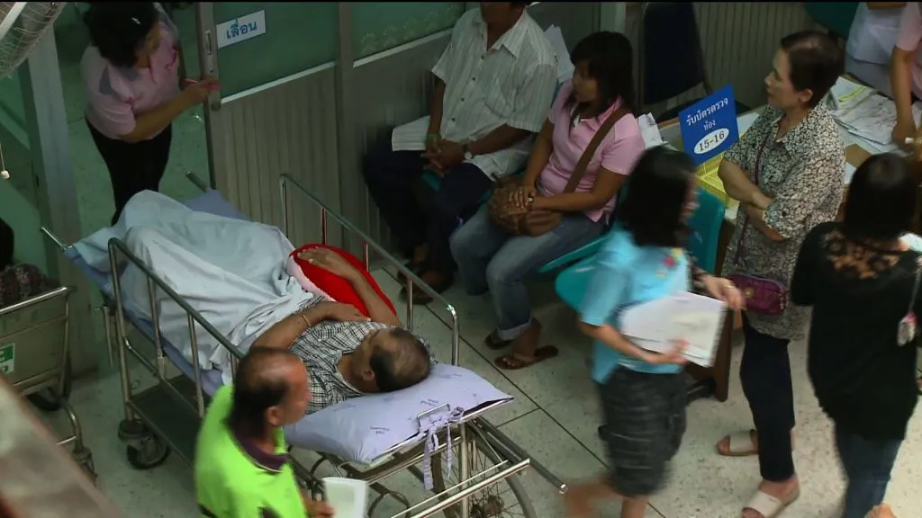 Dengue clinical trials at Ratchaburi hospital in Thailand