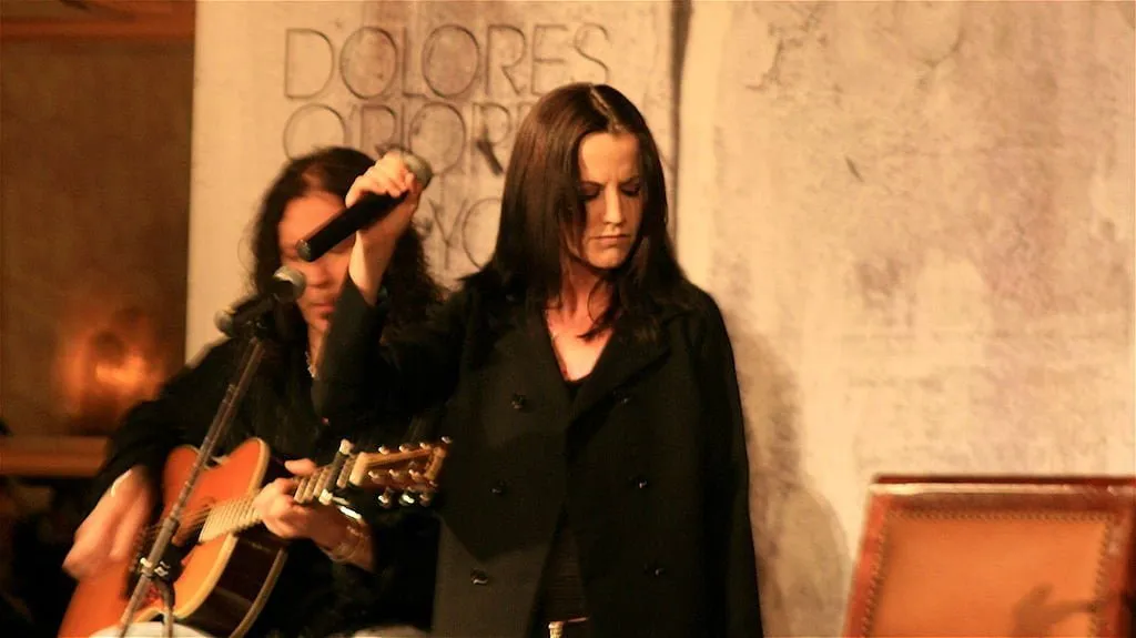 Dolores O'Riordan from The Cranberries