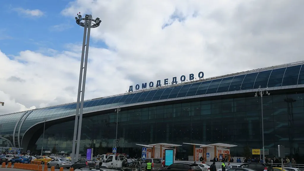 Domodedovo International Airport in Moscow