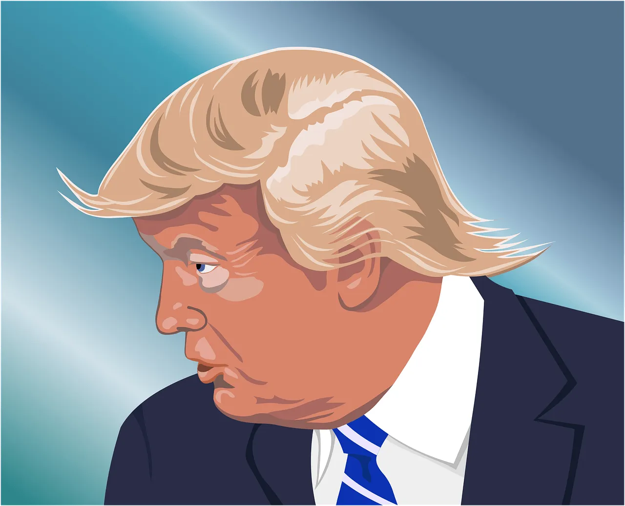 Donald Trump cartoon