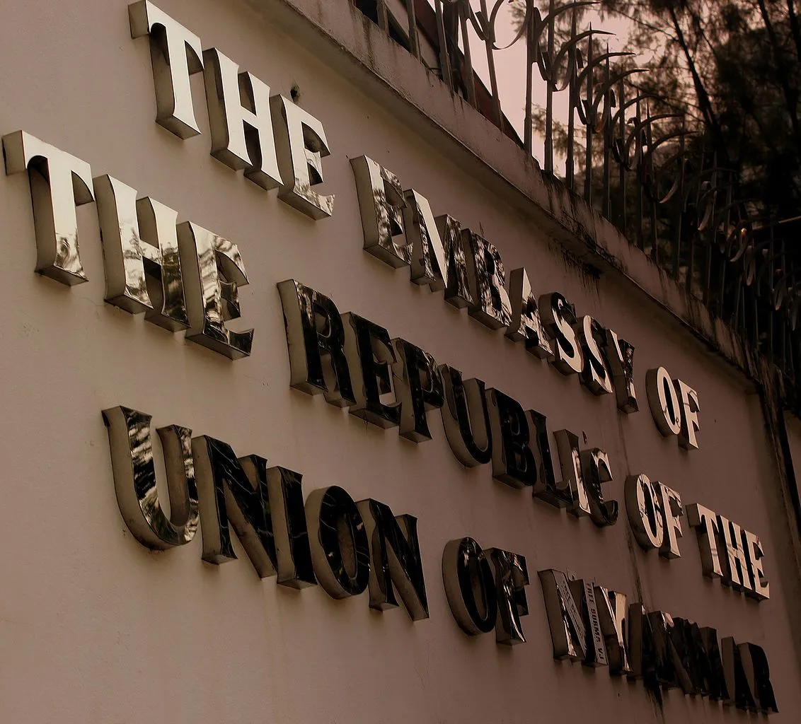 Embassy of Myanmar in Bangkok.