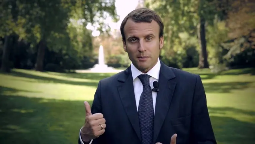 Emmanuel Macron in 2014
