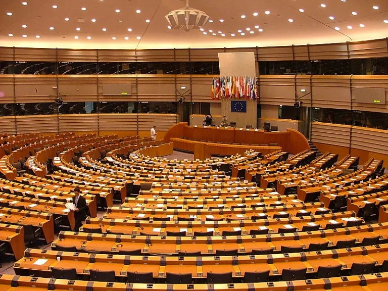 European Parliament in Brussels