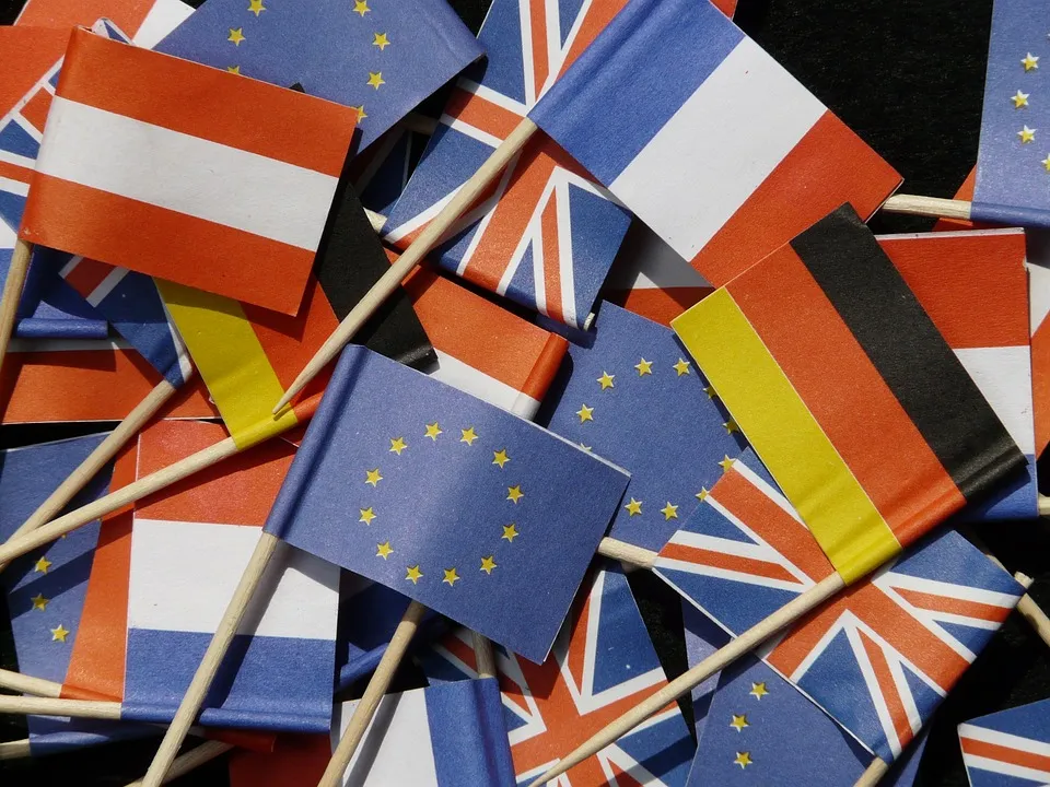 European Union Flags