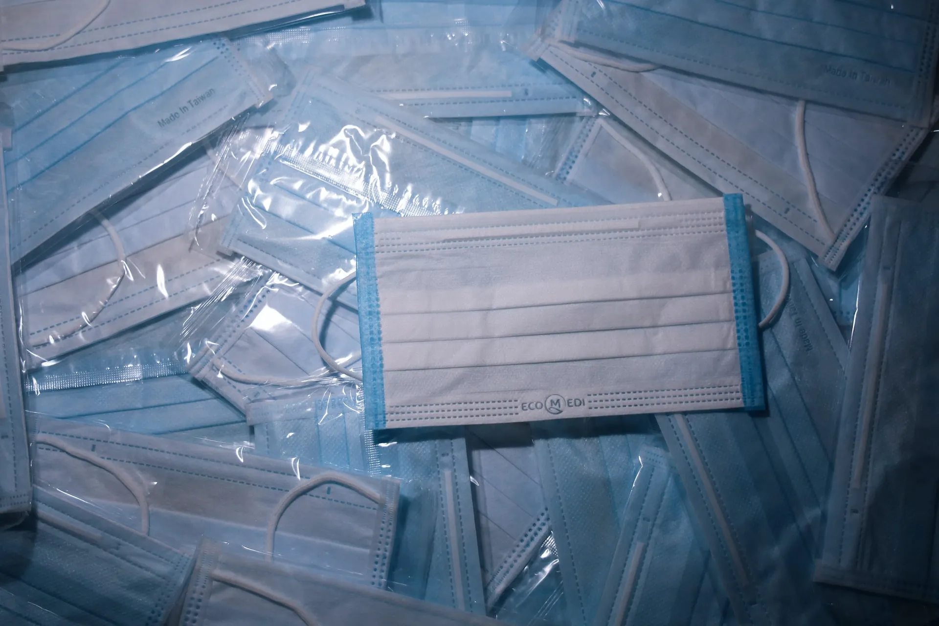 A pack of face masks