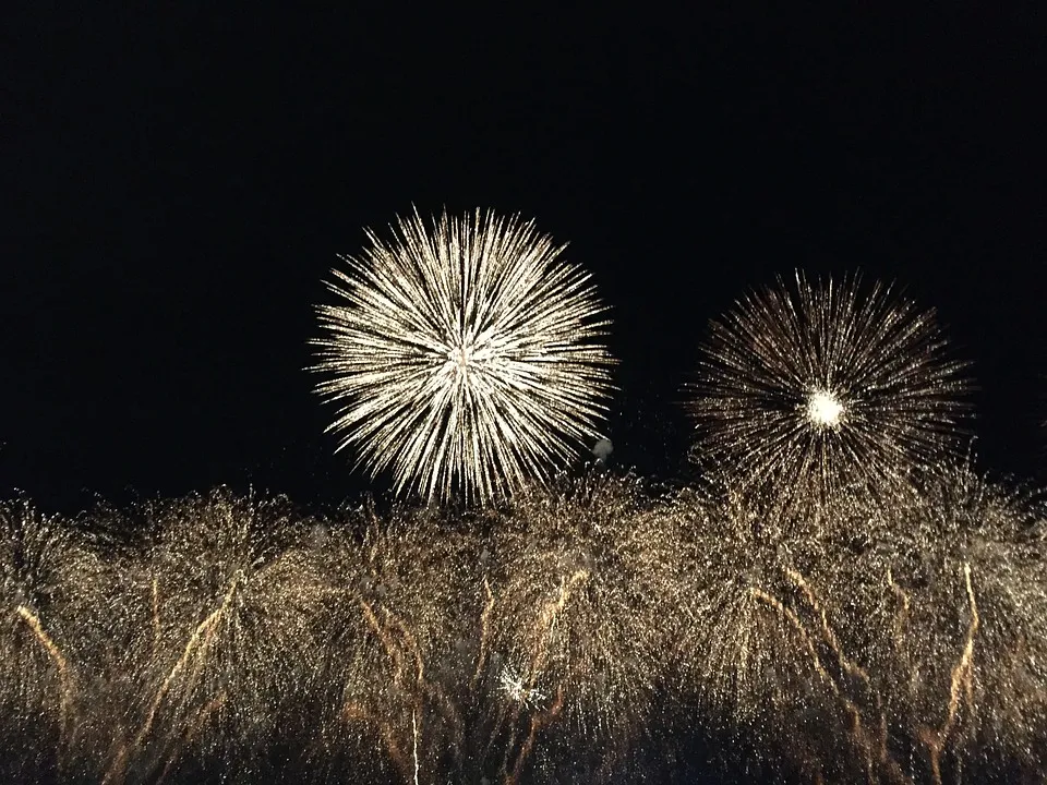 Spectacular fireworks
