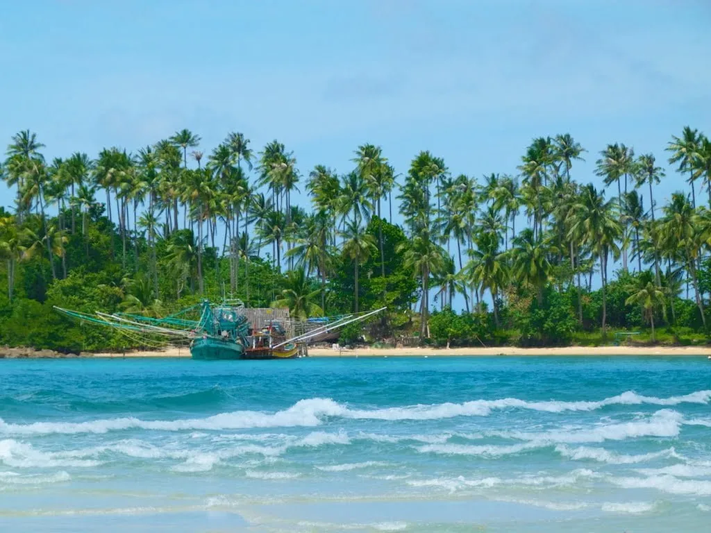 Fishing boats in Koh Kut Island