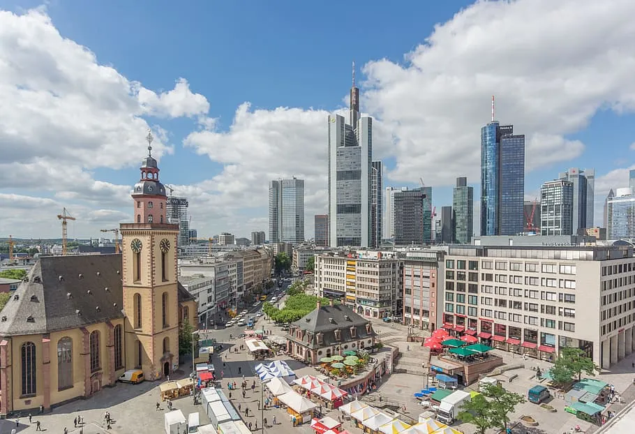 St. Catherine's Church in Frankfurt, Germany