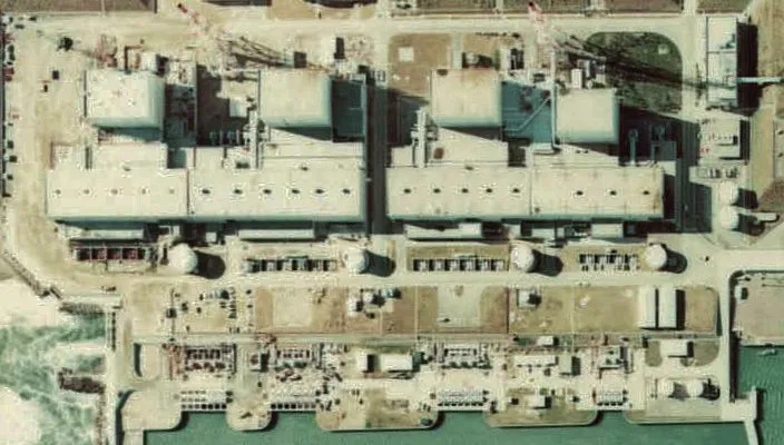 Fukushima nuclear power plant in Japan