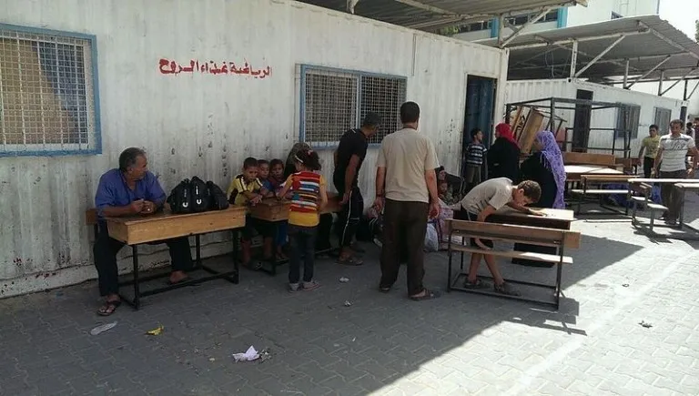 The Gaza Strip.
