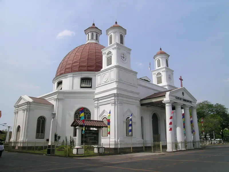 Gereja Blenduk Church in Indonesia