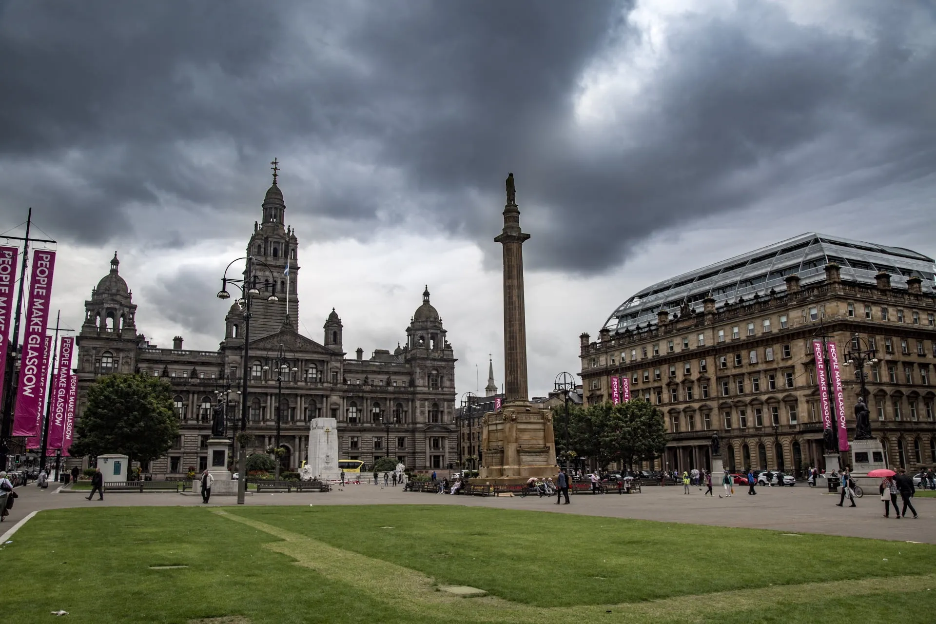 Glasgow City In Scotland