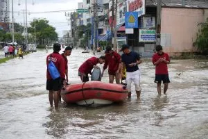 Hat Yai is experiencing severe, critical flooding that prompted authorities to issue a "red-flag" evacuation order.