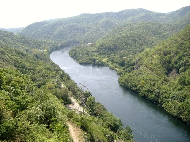 River in northern Thailand