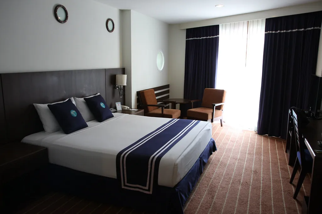 Hotel room in Thailand