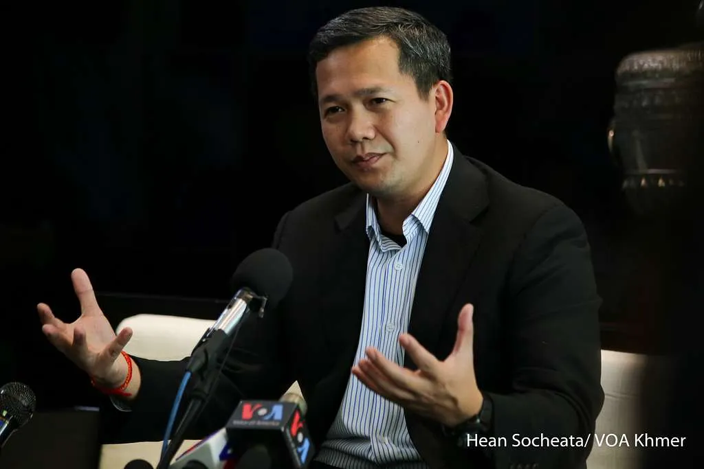 Prime Minister Hun Sen’s eldest son, Lieutenant General Hun Manet.