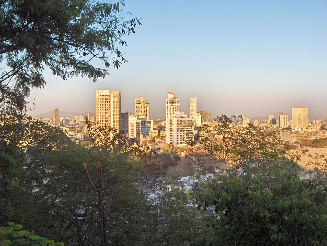 Malabar Hill in Mumbai, India