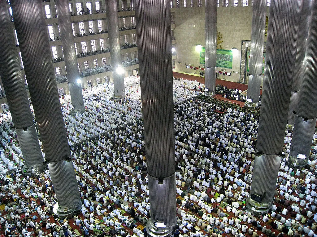 Istiqlal Mosque in Jakarta, Indonesia