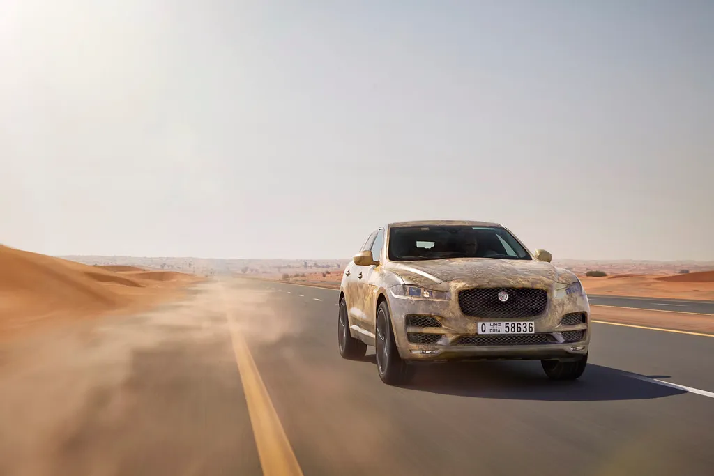The Jaguar F-PACE has been tested to the limit in some of the most inhospitable environments on earth