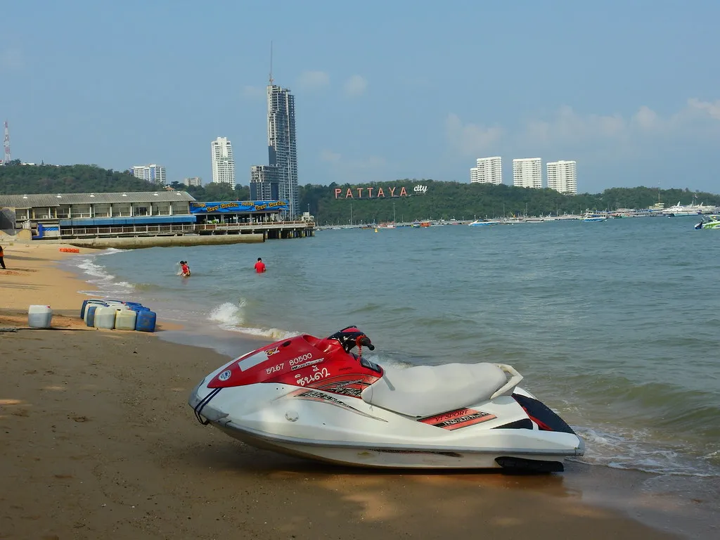 Jet Ski in Pattaya.