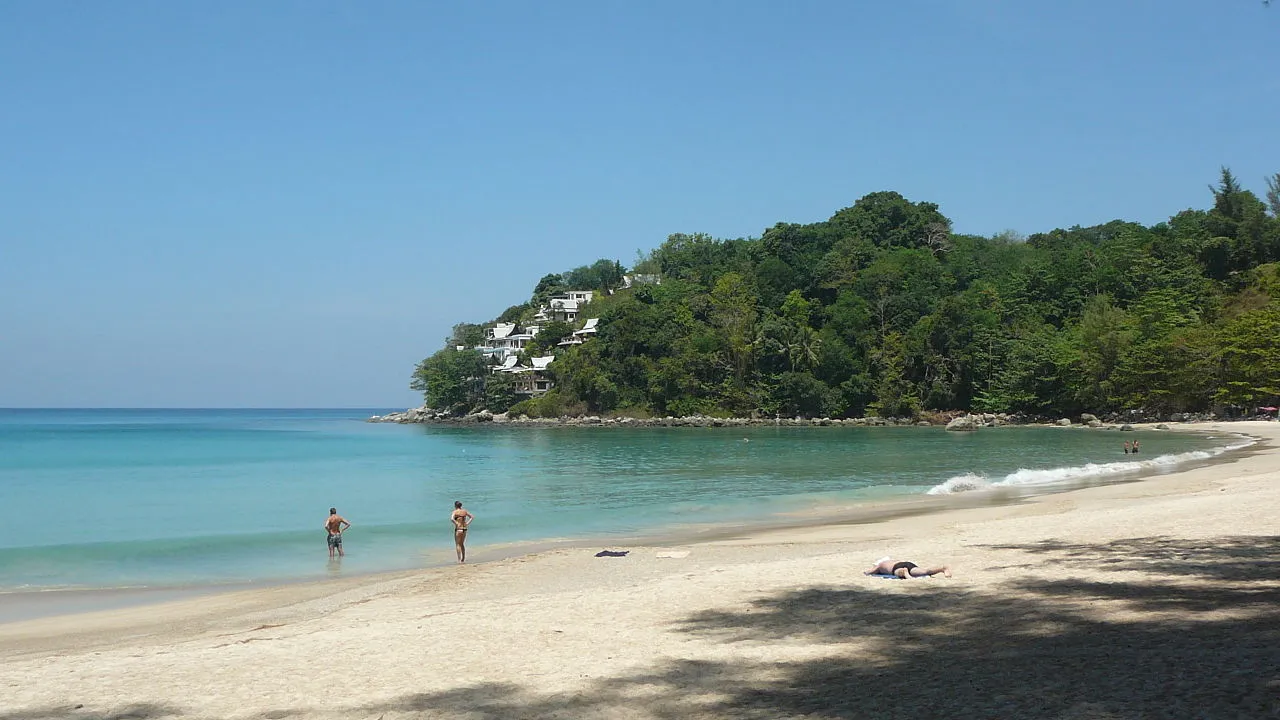 Kamala Beach in Phuket, Thailand.