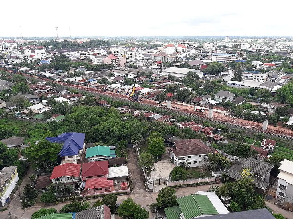 Thai-Chinese high speed rail link under construction in Khon Kaen
