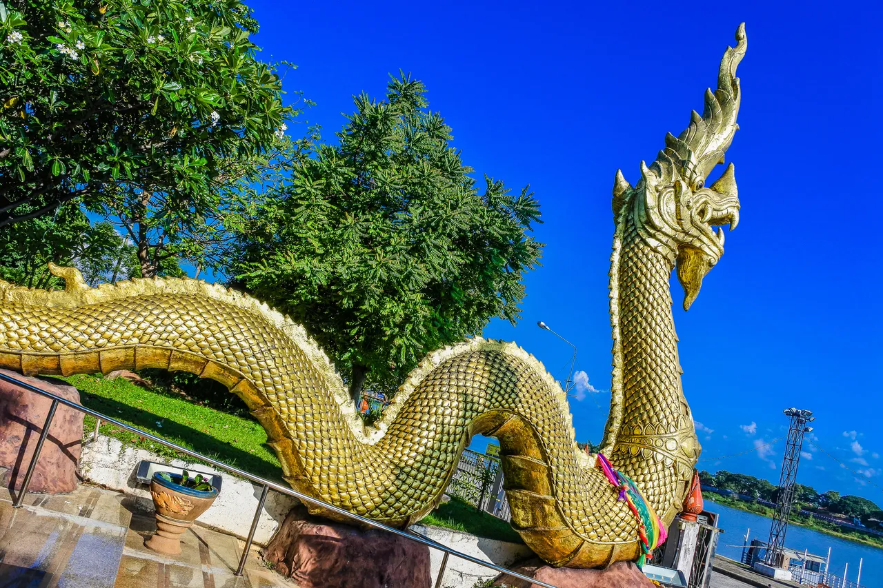 The Nagas are a divine race of half-human, half-serpent beings