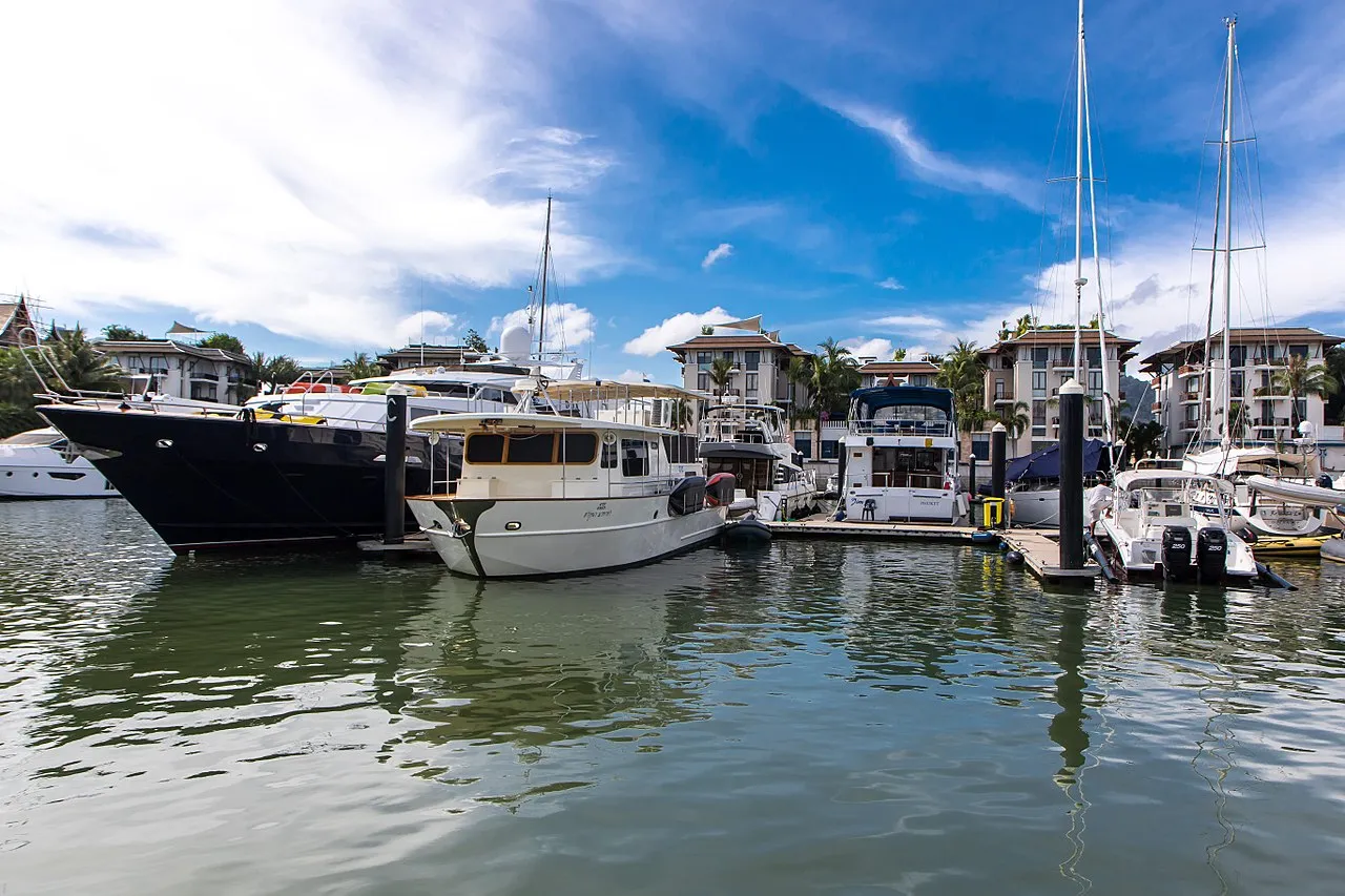 Koh Keaw port in Mueang Phuket District