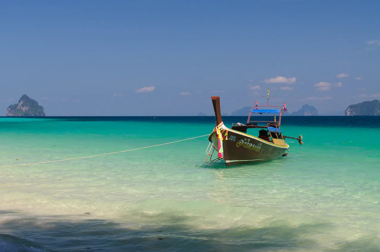 Koh Kradan island in the Andaman Sea.