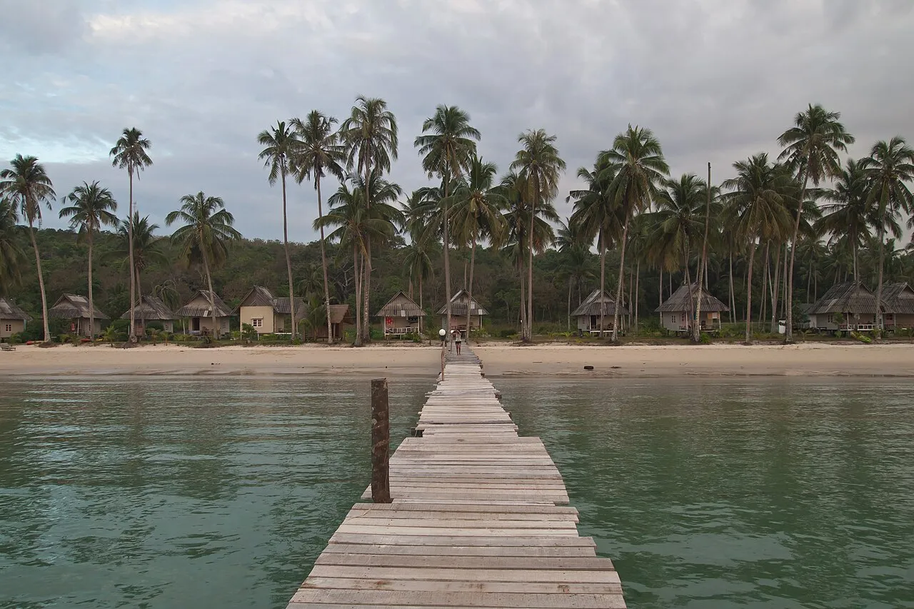 Bang Bao Beach in Koh Kood island, Thailand.