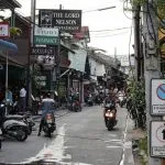 Narrow street in Koh Samui