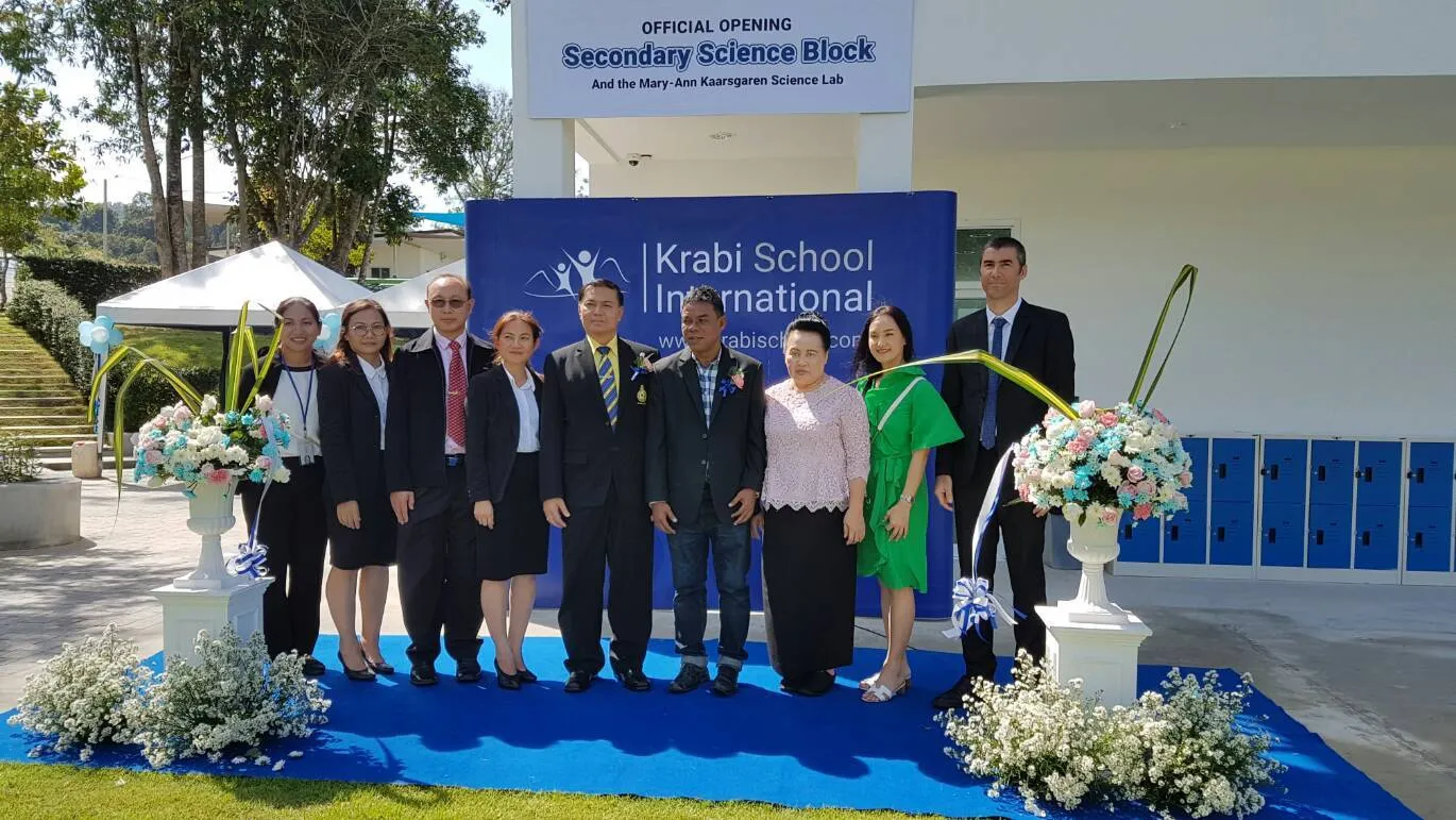 Opening Ceremony of the Science Block & Mary-Ann Kaarsgaren Science Laboratory in Krabi
